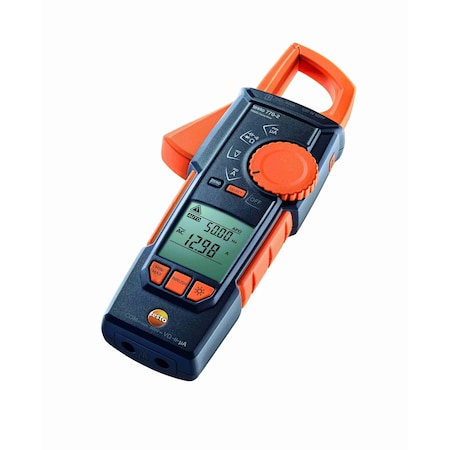 Testo 770-2 Trms Clamp Meter & Adapter For Type K Thermocouple 0590 7702
